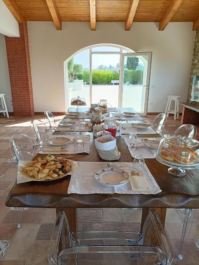 La Ricarda Dimora Di Campagna Acomodação com café da manhã Paestum Exterior foto